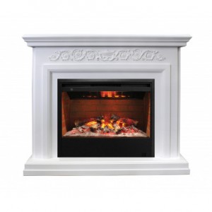 Каминокомплект RealFlame Leticia 26 WT-P511 с очагом Helios 26 3D