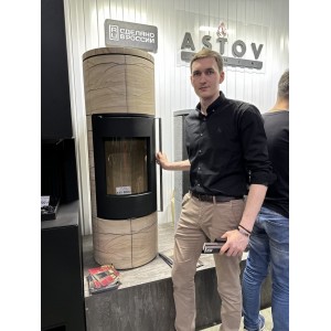 Печь-камин Астов R1.0 XL K MAX