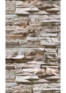 Фиброцементная плита Astonit Декор Дикий камень №1007 (1200x600x9) Вертикаль