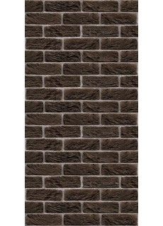 Фиброцементная плита Astonit Декор Коричневый №1001 (1200x600x9) Вертикаль