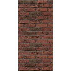 Фиброцементная плита Astonit Декор Красно-коричневый №1003 (1200x600x9) Вертикаль