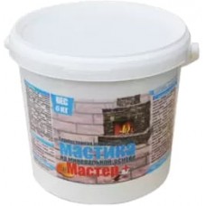 Мастика термостойкая Мастер+, 6 кг