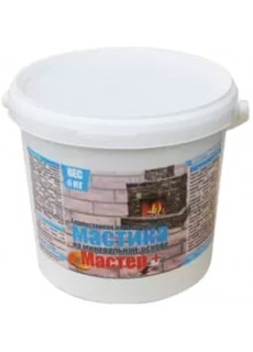 Мастика термостойкая Мастер+, 6 кг