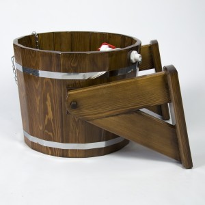 Обливное устройство BentWood 20л из лиственницы мореной