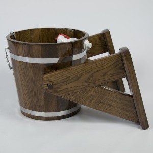 Обливное устройство BentWood 12л из дуба мореного
