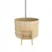 Фурако Bentwood круглая, d=1.50x1.2 м из кедра с наружной печкой