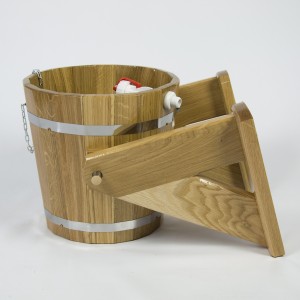 Обливное устройство BentWood 12л из дуба натурального