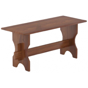 Лавка для бани Bentwood 100 Х 40 см из лиственницы мореной