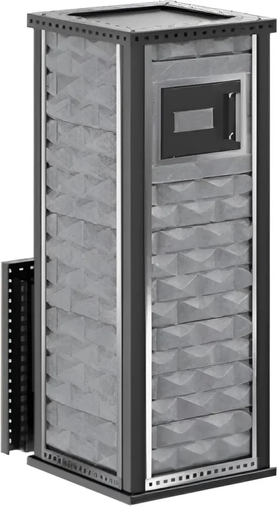 Дровяная печь для бани Klover RT 50 RV в облицовке Design