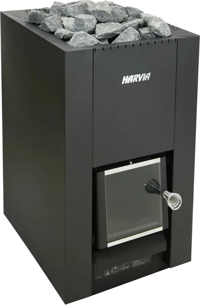 Дровяная печь для бани Harvia 16 Black