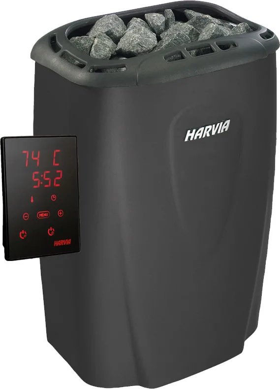 Электрическая печь Harvia Moderna V45XE Black