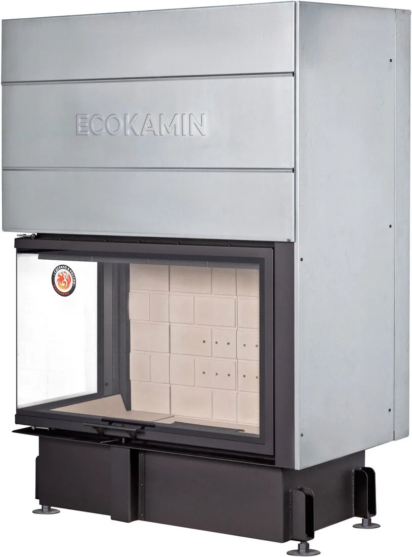 Каминная топка ЭкоКамин Дельта 1000 L два стекла принтинг левая (TDNP1000L) Каминная топка ЭкоКамин Дельта 1000 L два стекла принтинг левая (TDNP1000L)