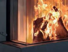 Исполнение дверцы Premium в топках Spartherm