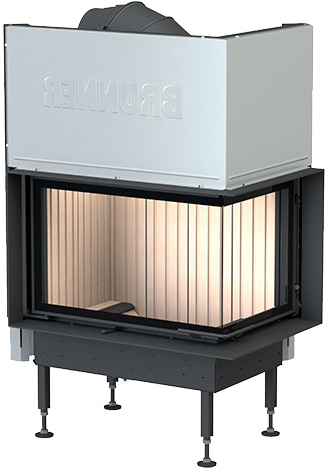 Каминная топка Brunner BKH 5.0 Corner 42-66-42 STR