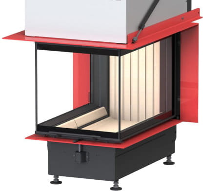 Топка Brunner Panorama с узкой чёрной рамкой