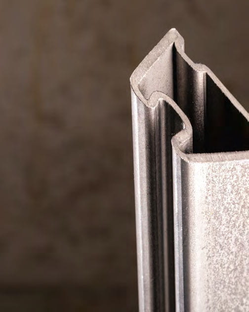 Дверной профиль в топке Brunner