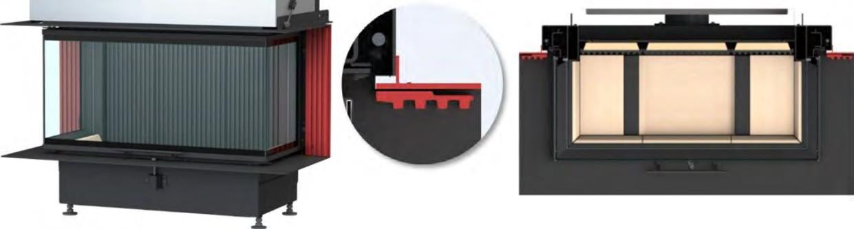 Стартовое / конечное расширение в топке Brunner Panorama