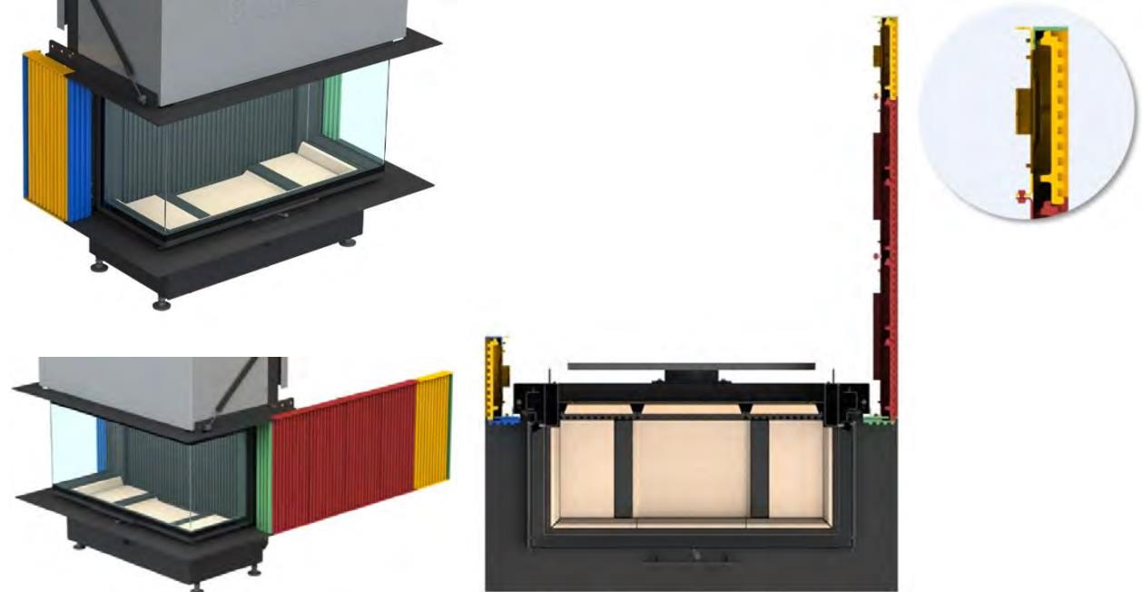 Расширение назад в топке Brunne Panoramar