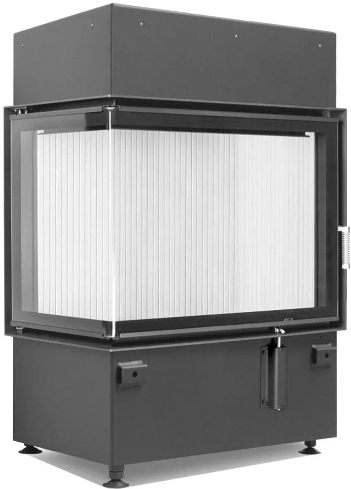 Каминная топка Hoxter Ecka 67/45/51L с адаптером под аккумулятивные кольца