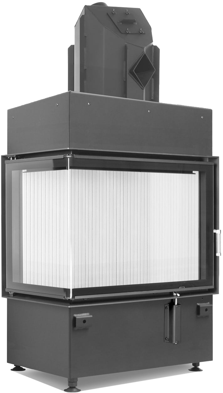 Каминная топка Hoxter Ecka 67/45/51L со стальным теплообменником