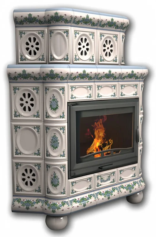 Каминная облицовка КимрПечь Медальон угловая двухъярусная Каминная облицовка КимрПечь Медальон угловая двухъярусная
