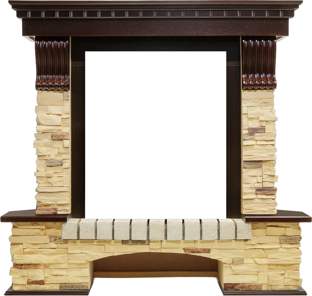 Портал Dimplex Pierre Luxe угловой - Темный дуб / Сланец (Высота 1005 мм) Портал Dimplex Pierre Luxe угловой - Темный дуб / Сланец (Высота 1005 мм)