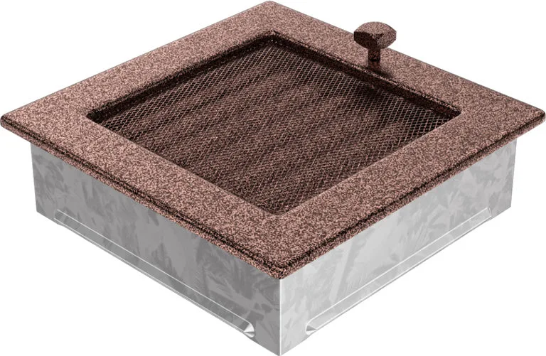 Каминная решетка Kratki 17x17 с жалюзи