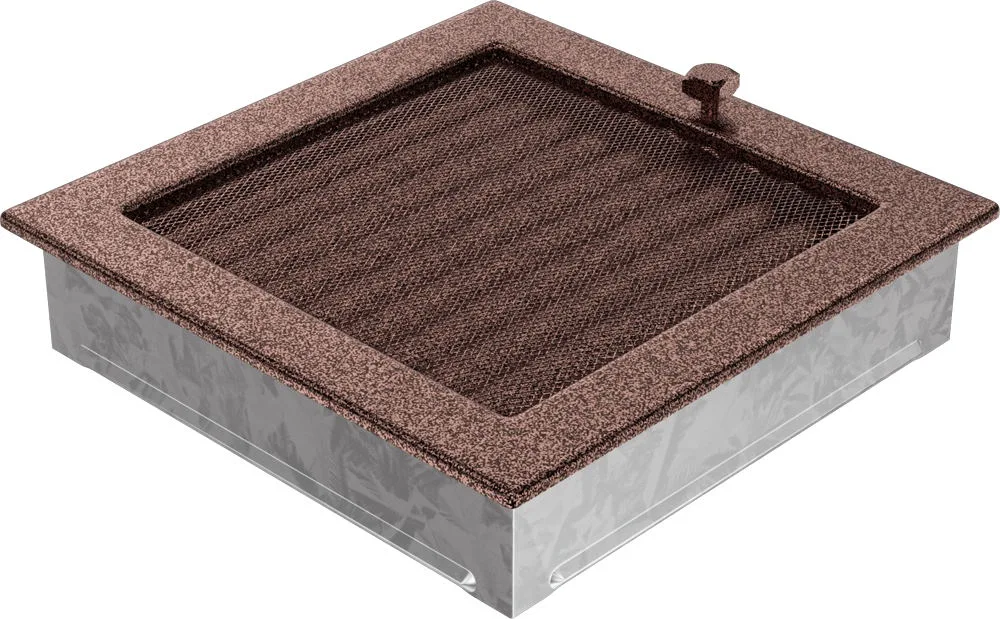 Каминная решетка Kratki 22x22 с жалюзи