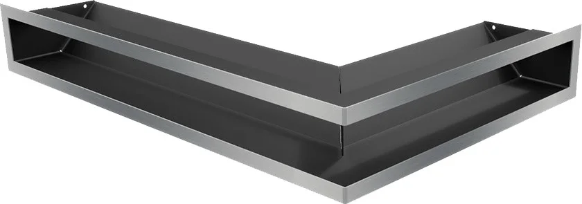 Каминная решетка Kratki Люфт левая 60x40x9 Стальная (LUFT/NL/9/40/45S/SZ/SF)