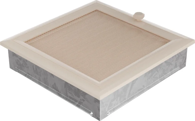 Каминная решетка Kratki 22x22 Оскар с жалюзи